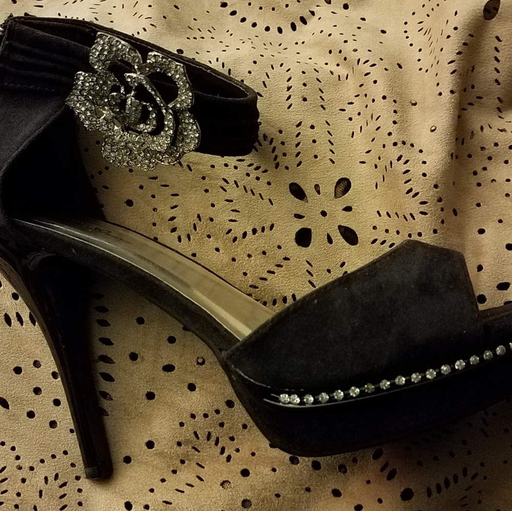 Charcoal stilettos
